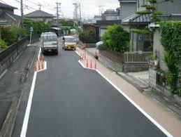 「生活道路 地区に関係のない自動車の走行やスピードの出し過ぎ」の画像検索結果